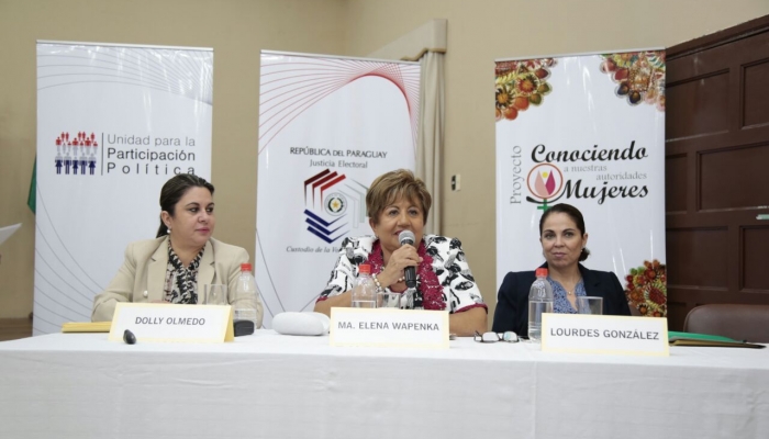 Justicia Electoral promueve la participaciÃ³n de mujeres en polÃ­tica